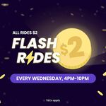 $2 for 15mins Rides Every Wednesday 4pm-10pm @ Beam Scooter (Wellington)