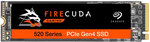 Seagate FireCuda 520 2TB Gen4 NVMe M.2 SSD (Sequential Read/Write up to 5,000/4,400 MB/s) $379.00 + Shipping @ Computer Lounge