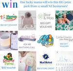 Win baby prizes from 12 women owned small businesses @ Blossom Baby & Bed
