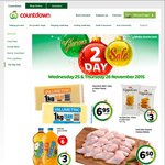 Countdown - Two Day Sale: Fresh-up Juice 3l $3, Chicken Nibbles $6.50/Kg + More