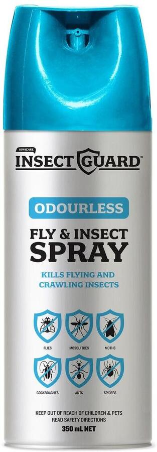 Kiwicare Insect Guard Odourless Fly And Insect Spray 350ml $2.50 ...