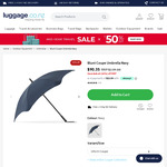 Blunt Coupe (105cm) Umbrella - Navy $81.32 Delivered @ Luggage NZ