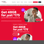 30% off Medium 365 Day SIM Plan 4GB/Mth for $175 (Activate by 31/3/26) @ Kogan NZ