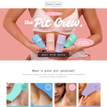 Win a $1000 Gift Card + Deodorants or 1 of 40 Deodorants from Frank Body