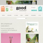 Win a Freshbrush Subscription from Good Magazine