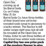 Win a Six Barrel Soda Co. Prize Pack from The Dominion Post