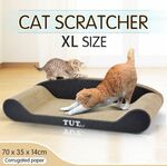 Cat Scratching Post Cat Toys Corrugated Cardboard Cat Scratcher Scratchboard - XL $29.97 + Delivery @ BestDeals