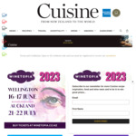 Win Tickets to Winetopia (in either Auckland or Wellington) @ Cuisine magazine