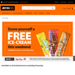 [Auckland] Free Ice Cream (11am-1pm) @ Mitre 10 Auckland Stores (Instore Only, Excludes Ponsonby)