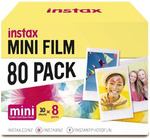 Instax Mini Film 80 Pack $99 (Normally $129) + Shipping / $0 C&C @ PB Tech