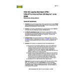 10% off Furniture for IKEA Family Members (Excludes IKEA Kitchens and Home Furnishings) @ IKEA