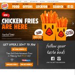 2 Hershey's Pies $6, Buy One Get One Free BK Chicken & More with Burger King App