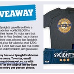 Win a Speight’s Bar Kit (T-Shirt, Bar Towel, Bar Mat, Bottle Opener, etc.) from The Dominion Post