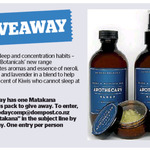 Win a Matakana Botanicals Pack from The Dominion Post