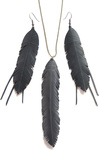 Win a Pair of Feather Earrings and a Pendant from Good Mag