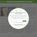 10% off Sitewide at Groupon