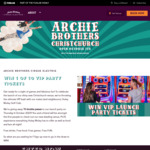 [Christchurch] Win a VIP double pass to the Archie Brothers launch event with Holey Moley Golf Club @ Archie Brothers