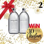 Win 1 of 4 Anitpodes Water prize packs (worth $60 each) @ Mindfood