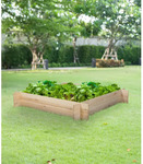 Greenzone Notched Wooden Garden Bed Planter (135x135x22cm) $14.99 + $7.99 Shipping ($0 with $45 Spend MC+) @ 1-day, The Market