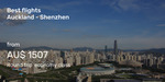 Shenzhen, China from Auckland $774 Return, Wellington $941, Christchurch $910 on China Eastern [Aug-Dec] @ Beat That Flight