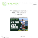[Taranaki] Win a Free 45-minute Lawn Mowing Service every 2 Weeks for 6 Months @ Love Your Landscape
