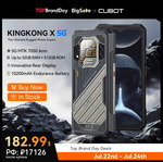 Cubot KingKong X Rugged Smartphone US$191.99 (~NZ$327.97) Delivered (Was US$202.99/NZ$346.75) @ Cubot Official Store AliExpress