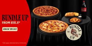 Snack Pizza + Side for $18.50 (Exclusions Apply) @ Hell Pizza