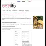 Win a Creative Woodcraft Bird Feeder Prize Pack from Eastlife