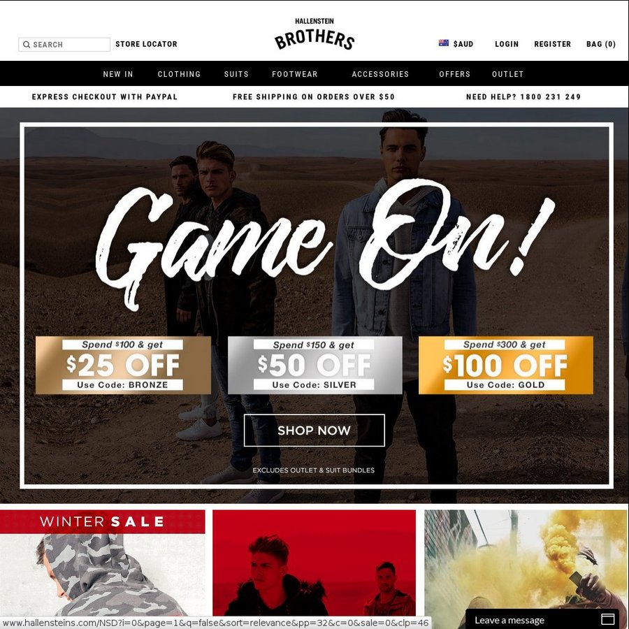 Hallensteins Coupon Codes (Valid until 14/08/16) ChoiceCheapies