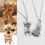 Personalized Pet Photo Necklace Ring Keychains (20% Off) $32 USD + Free Shipping @ PetPetBuy