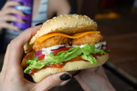Firestone Fish burger + Spud Fries w Aioli + L&P $15 @ Burger Fuel