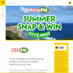 Win 1 of 10 Pita Pit Friends & Family Bundles @ AA (Members Only)