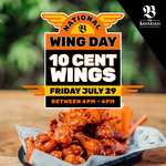 [Auckland, Queenstown] $0.10 Chicken Wings (with Drink Purchase, 20 Wings per Drink Order) @ The Bavarian