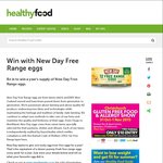 Win a 1 Year Supply of New Day Free Range Eggs (576 Eggs) from Healthy Food