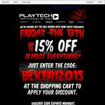 15% off for Black Friday at Playtech