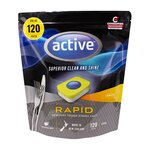 Active Rapid Dishwashing Tablets Lemon 120 Pack $26.99 (Usually $36.99, Club Membership Required) @ Mitre 10