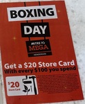 Get $20 Store Card for Every $100 Spent (Exclusions Apply, Redeemable 27 December 2025 - 27 March 2026) @ Mitre 10