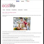 Win a $162 My Food Bag Voucher from Eastlife