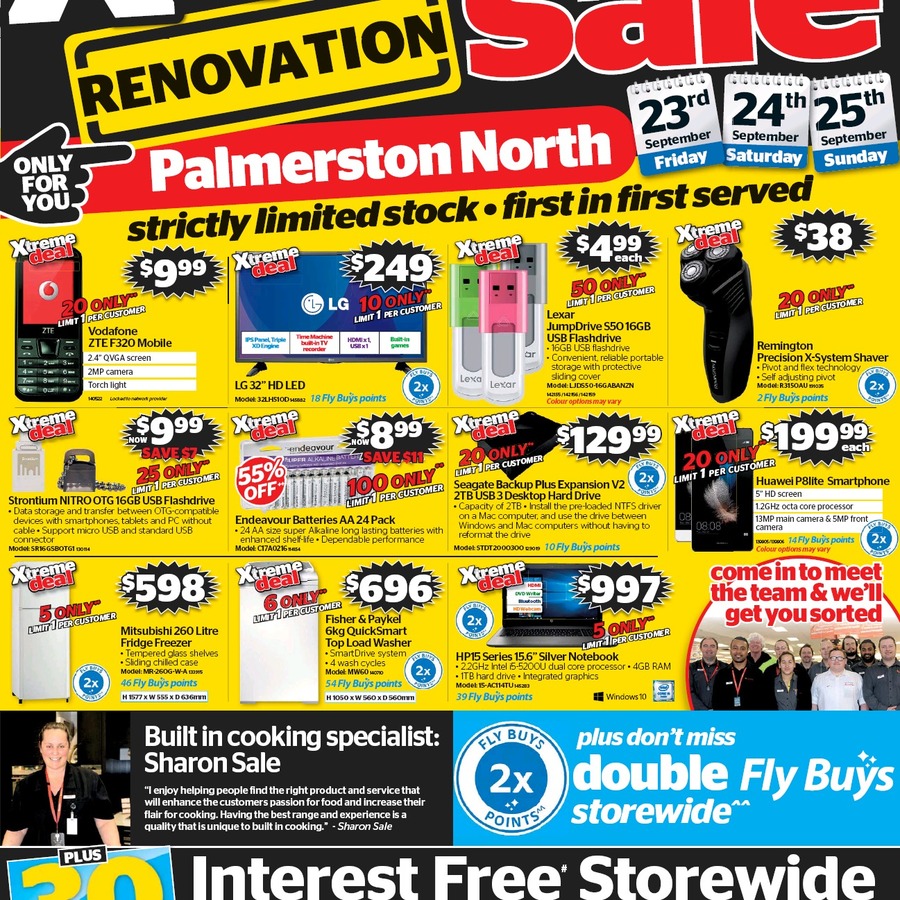 Huawei Ascend P8lite 199.99, Endeavour AA Batteries 24 Pack 8.99 + More Noel Leeming