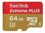 SanDisk Extreme PLUS 64GB microSDXC UHS-1/U3 - USD $30.09 (~NZD $44.31) Delivered @ Amazon