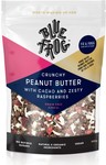 Win 1 of 5 Twin Packs of Blue Frog Crunchy Peanut Butter, Cacao and Zesty Raspberries from Dish