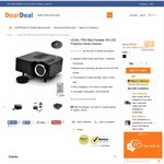 UC28+ PRO Mini Portable HD LED Projector Home Cinema+ $50.99USD + Free Shipping @ Deardeal