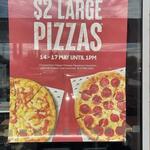 [CHCH] $2 Large Pizzas (Classic Cheese, Pepperoni, Hawaiian, Ham & Cheese - 1 Per Customer) @ Pizza Hut Halswell (Instore Only)