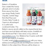 Win 1 of 10 Barker's of Geraldine Sauce Packs (Worth $20) from Your Weekend