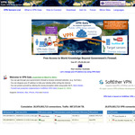 Free Public VPN Relay Servers (Hosted by Volunteers) @ VPN Gate