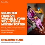 50% off for The First 3 Months + Free Modem on 12 Months Term (from $70 Per Month) @ Genesis Broadband