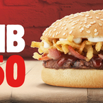 The BOMB Burger $2.50 @ Burger King